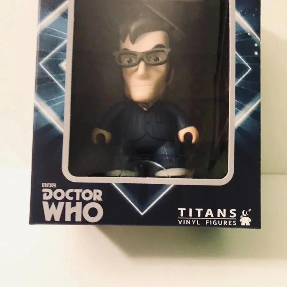 2012 Titan Doctor Who 10th Doctor With Glasses Vinyl Figure Toys Dr Who - Picture 4 of 12